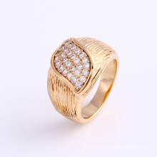 Fashion 18k Gold CZ Jewelry Finger Ring in Alloy for Women -12001